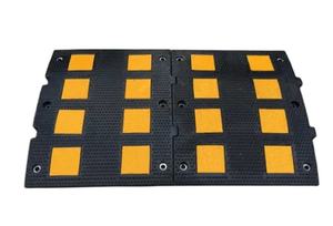 यातायात सुरक्षा और मजबूत 50 CM के साथ रबर गति टक्कर पीले कांच मनका परावर्तक/सड़क टक्कर - Product Image 4