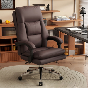 Moderner Leder-<span class=keywords><strong>Massage</strong></span>-Bürostuhl für sitzenden Lebensstil, verstellbarer Studentenstuhl für Mittagspause, Wohnheim, Hochschule - Product Image 4