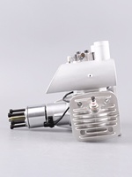 Moteur à essence pour avion modèle réduit DLE111, bicylindre, deux temps, cylindrée 111 cm³, pour avions à voilure fixe