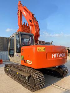 Excavadora de cadenas Hitachi EX120 usada de 10 toneladas, componentes originales de alta calidad, motor, caja de cambios, bomba, precio bajo - Product Image 6