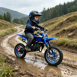 Moto Fuoristrada <span class=keywords><strong>KTM</strong></span> 49CC a Due Tempi per Gare di Bambini, Piccola Moto da Corsa - Product Image 3