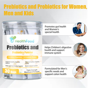 Suplemento de Prebióticos en Polvo Personalizado de Fábrica para Mujeres, Hombres y Niños, Polvo Probiótico que Favorece un Peso Saludable - Product Image 6