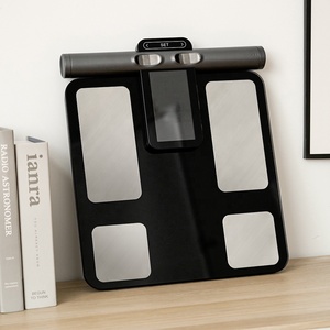 <span class=keywords><strong>Balance</strong></span> <span class=keywords><strong>électronique</strong></span> numérique intelligente à 8 électrodes, alimentée par batterie, bio-impédance, pour mesurer la masse graisseuse, l'eau corporelle, la masse musculaire et l'IMC - Product Image 1