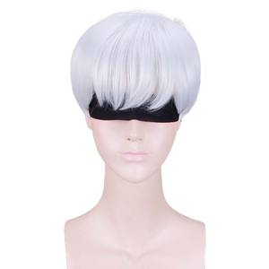 Nier: Automata 9S Kostuum Spelen Yorha Nr. 9 Type S Cosplay Kort Haar Pruik GAHC-012 - Product Image 4