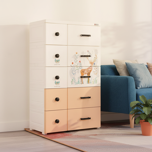 67cm <strong>5</strong> Layer 10 <strong>Drawers</strong> Living Room Cabinet Clothes Storage <strong>Chest</strong> <strong>of</strong> <strong>Drawers</strong> - Product Image 5