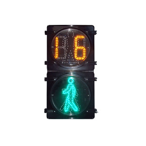 300mm דינמי led מעבר חצייה תנועה אות אור עם ספירה לאחור טיימר - Product Image 6