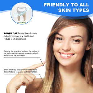 Mousse blanchissante pour les dents 60 ml, nettoyage en profondeur, réparation des taches de cigarette, neutralise les tons jaunes, plaque dentaire, haleine fraîche - Product Image 4