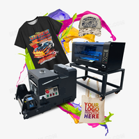 Impresora DTF XP600 de 30 cm Directo de Fábrica para Impresión Directa a Película, Máquina para Camisetas y Secador de Horno DTF, Impresora Automática de Inyección de Tinta DTF
