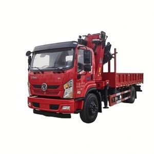 Camión Grúa Dongfeng D1 4*2 Xinweili de 8 Toneladas con Brazo Plegable, Vehículo de Transporte con Elevación Hidráulica - Product Image 1
