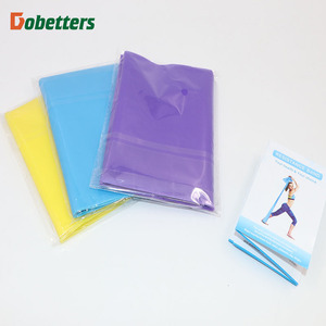 Ensemble de bandes de résistance TPE pour yoga, résistance moyenne, élastiques, pour fitness, mise en forme du corps, équipement d'exercice - Product Image 3