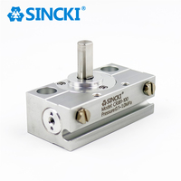 Mini-actuateur rotatif à crémaillère SINCKI série CRJ CRJB1-180
