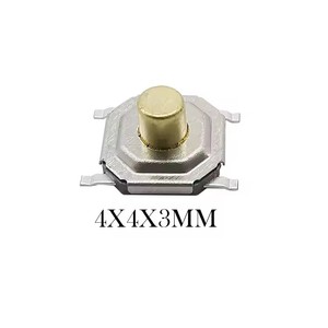 สวิตช์กดแบบสัมผัส SMD ขนาด 4x4 มม. สำหรับติดตั้งบนแผงวงจรพิมพ์ (PCB) แบบมินิ 4 ขา สวิตช์กดแบบกดติดปล่อยดับ ขนาด 4*4*4.<span class=keywords><strong>3</strong></span>/<span class=keywords><strong>3</strong></span>.5/<span class=keywords><strong>3</strong></span>/<span class=keywords><strong>2</strong></span>.5/<span class=keywords><strong>2</strong></span>.<span class=keywords><strong>3</strong></span>/<span class=keywords><strong>2</strong></span>/1.7 มม. - Product Image 6