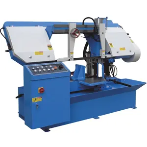 GB4230 semi-automatic Metal band sawing machine double column gantry hydraulic small sawing machine BS4050D