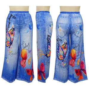 <span class=keywords><strong>Pantalon</strong></span> décontracté tendance K10833 <span class=keywords><strong>pour</strong></span> femme, taille haute, élastique, respirant, ample, imprimé floral, <span class=keywords><strong>pantalon</strong></span> large, <span class=keywords><strong>pantalon</strong></span> long <span class=keywords><strong>pour</strong></span> femmes - Product Image 5
