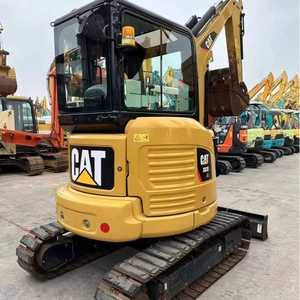Mini-excavatrice hydraulique d'occasion CAT303ECR, fonctionnement flexible, prête pour la rénovation des terres agricoles et les petits travaux de démolition. - Product Image 2