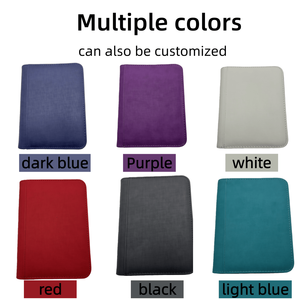 Album Fotografico Personalizzato in PU <span class=keywords><strong>con</strong></span> Supporto a Cavalletto, Raccoglitore a 4 Tasche per Carte Collezionabili, Album Porta Biglietti da Visita <span class=keywords><strong>con</strong></span> <span class=keywords><strong>Cerniera</strong></span> - Product Image 6