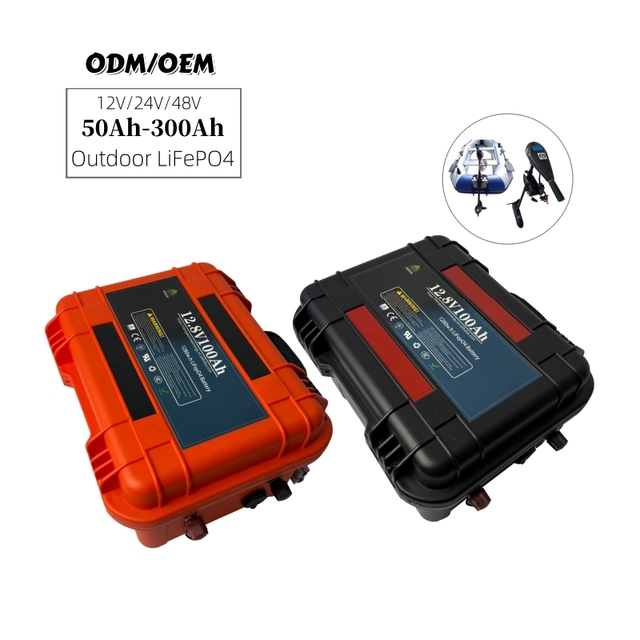 12v 120ah Lithium Ion LFP Battery Pack 12volt 100ah 240ah Lifepo4 Battery Built in BMS off Grid Energy Storage System Marine RV