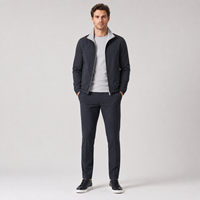 Veste zippée réversible pour homme, hiver, écologique, respirante, coupe-vent, double face, col montant, qualité supérieure, décontractée, vente en gros