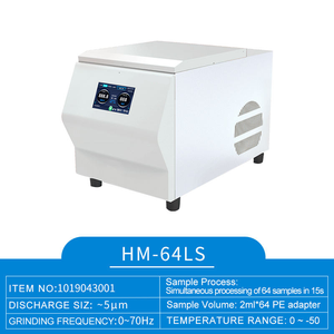 Broyeur cryogénique à faible bruit WEIAI pour poudres solides, laboratoire <span class=keywords><strong>biologique</strong></span>, sur pied, pour la lyophilisation des tissus, moulin à billes cryogénique - Product Image 4