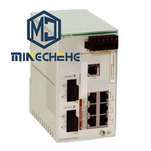 สวิตช์เครือข่าย PLC รุ่น TCSESB083F2CU0 แบบจัดการขั้นพื้นฐาน 1 พอร์ต ไฟเบอร์ออปติก มัลติโหมด IP30 24V - Product Image 1