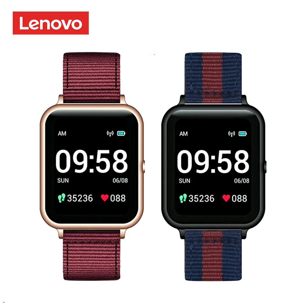 Original Lenovo S2 Smart Watch 1.4 Inch 240x240p Fitness Tracker with Calorie Pedometer Sleep Heart Rate Monitor Smart Watch