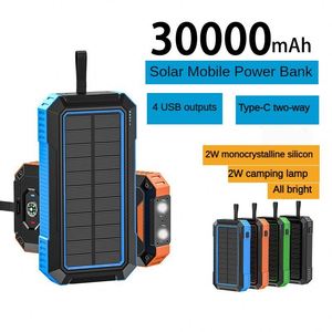 High Quality 20000Mah 15W <b>Wireless</b> Charging 22.5W Super Fast Charge Deep Waterproof Solar Power Bank With Led Light - Product Image 3