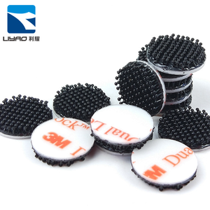 De doble cara de tejido de nylon cuadrado redondo <span class=keywords><strong>3m</strong></span> dual lock de gancho y Lazo de cinta - Product Image 1