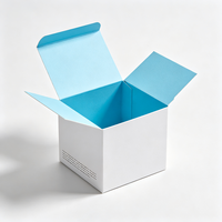 Boîte d'emballage personnalisée pour crème visage, impression offset standard, production en 72h, boîte cosmétique en carton blanc recyclable, vente en gros