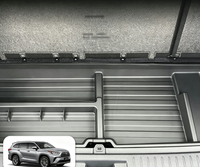 Accessoires de rangement intérieur de voiture OEM ODM, boîte de rangement pour coffre pour Toyota Highlander