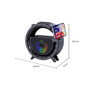 Hot Bán Lớn G Bluetooth Loa Với Đèn Pin Năng Lượng Mặt Trời Sạc Ngoài Trời Thuận Tiện Thẻ Không Dây Chèn Hệ Thống Âm Thanh - Product Image 2