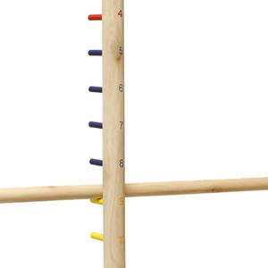 Jeu de jardin <span class=keywords><strong>en</strong></span> <span class=keywords><strong>bois</strong></span> sur mesure, jouet d'<span class=keywords><strong>extérieur</strong></span>, limbo, jeu de fête <span class=keywords><strong>en</strong></span> famille - Product Image 6