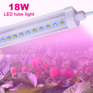 Lampe de culture <span class=keywords><strong>LED</strong></span> T8, 1/2 pièces, spectre complet, pour culture de plantes d'intérieur, semis de légumes, 18W <span class=keywords><strong>36W</strong></span>, <span class=keywords><strong>120cm</strong></span> - Product Image 4