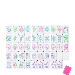 Fichas de Mahjong <span class=keywords><strong>Amara</strong></span>, Acrílicas, Estilo Judío Americano, Juego de 164 Piezas, en Stock - Product Image 2