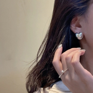 Pendientes de Plata Fina Coreana 925 para Mujer, Joyería Exquisita de Temperamento, Aretes de Fiesta Modernos y Elegantes, Regalo de Fábrica <span class=keywords><strong>China</strong></span> EK328 - Product Image 2