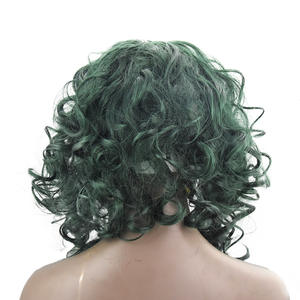 Casque de Clown réaliste <span class=keywords><strong>pour</strong></span> <span class=keywords><strong>Halloween</strong></span>, accessoire de fête drôle, <span class=keywords><strong>film</strong></span> de cheveux verts, accessoires d'<span class=keywords><strong>halloween</strong></span> - Product Image 4