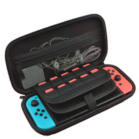 Estuche de Almacenamiento Casual de Gran Capacidad, Impermeable, Resistente a Golpes y al Polvo, con Cierre de Cremallera, para Consola Nintendo Switch OLED