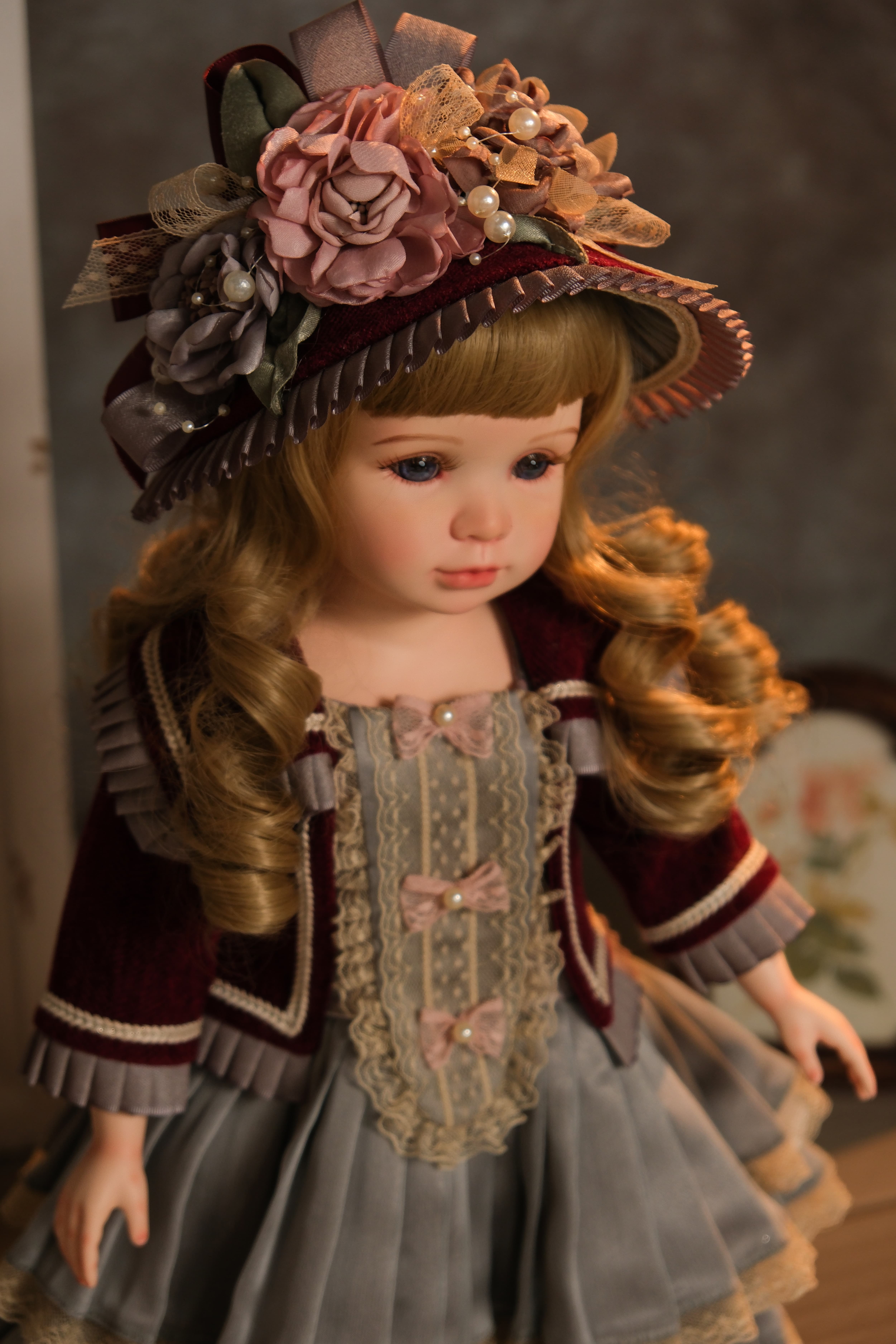 muñeca de porcelana de 18 pulgadas 11