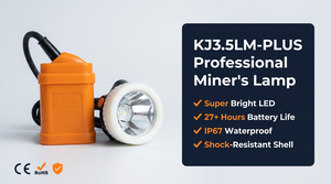 Lámpara para Minería KJ3.5LM Plus, Lámpara LED con Batería de Iones de Litio Resistente al Agua, Linterna Minera - Product Image 5