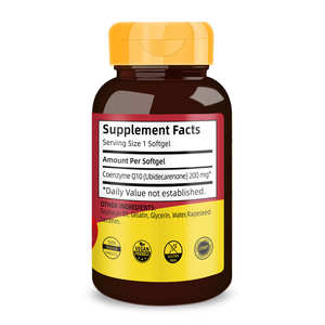 Terbaik <span class=keywords><strong>CoQ10</strong></span> 200mg suplemen untuk pria dan wanita Dukungan kesehatan hati <span class=keywords><strong>Coq10</strong></span> Softgel kapsul - Product Image 4