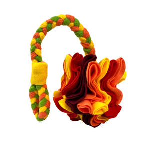 لعبة حيوان أليف جديدة ، كرة شم ، أسنان القط والكلب ، تخفي الطعام ، كرة لعبة تفاعلية ، كرة أفخم منسوجة يدويًا - Product Image 3