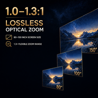 Projecteur laser 4K M2 Pro version haute luminosité 1400 lumens CVIA IMAX HDR10+ Home Cinéma avec son Dolby