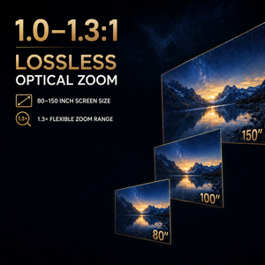 M2 Pro Laser 4K Projektor 1200 CVIA Lumen IMAX HDR10+ Heimkino mit Dolby Sound - Product Image 2