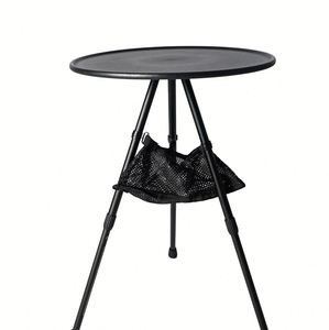 Table pliante en aluminium réglable pour le camping, les activités de plein air, les fêtes sur la plage, les repas, les pique-niques, la randonnée, les parcs, les loisirs, la pêche - Product Image 1