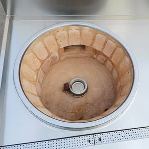 Estufa Wok de Gas comercial de alta potencia de 42kw Estación de cocina Wok de un solo quemador asiático para restaurantes y cocinas industriales - Product Image 3