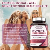 Souches de probiotiques avec prébiotiques pour la santé digestive, vaginale et immunitaire – Probiotiques pour femmes, fibres probiotiques pour le poids vaginal