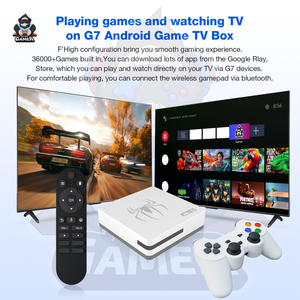 ZOKU G7-2 8K BT Voice Remote Control TV Stick, kotak Game populer sistem operasi ganda RAM 2GB ROM 16GB All Winner H313 HD 1 tahun - Product Image 5