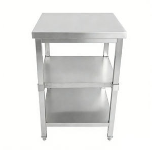 อุปกรณ์ครัวเชิงพาณิชย์สำหรับโรงแรมร้านอาหาร โต๊ะสแตนเลสอเนกประสงค์สำหรับงานหนัก โต๊ะทำงาน - Product Image 5