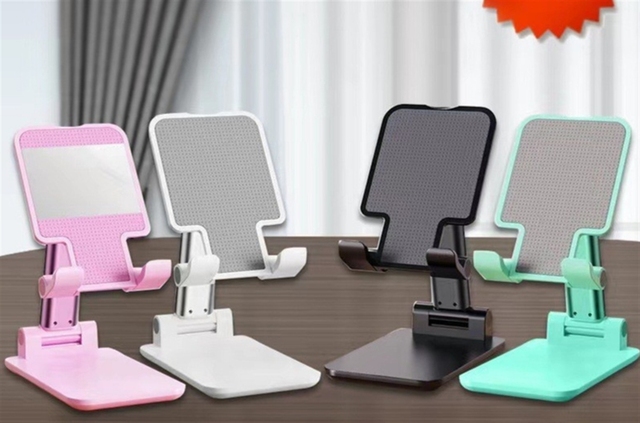 Mobile Phone Holder Stand Portable Desktop Folding Lifting Bracket Table Desk Mount for Tablet