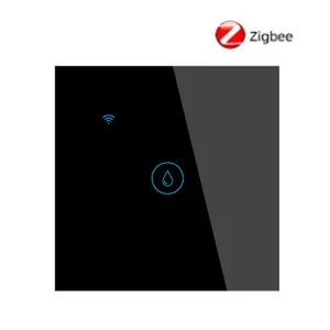 ZIGBEE 40A 8000W欧盟英国智能热水器电源开关图雅壁式触摸锅炉开关