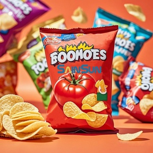 Custom Printed Snack Food Plastic Bags Resealable Plastic Potato Chips Crisp Packaging Bag <b>Material</b> - Product Image 6